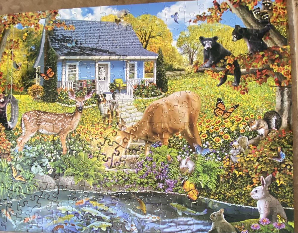 Autumn Gather - Bits & Pieces puzzle collectible [Barcode 192949086082] - Main Image 2