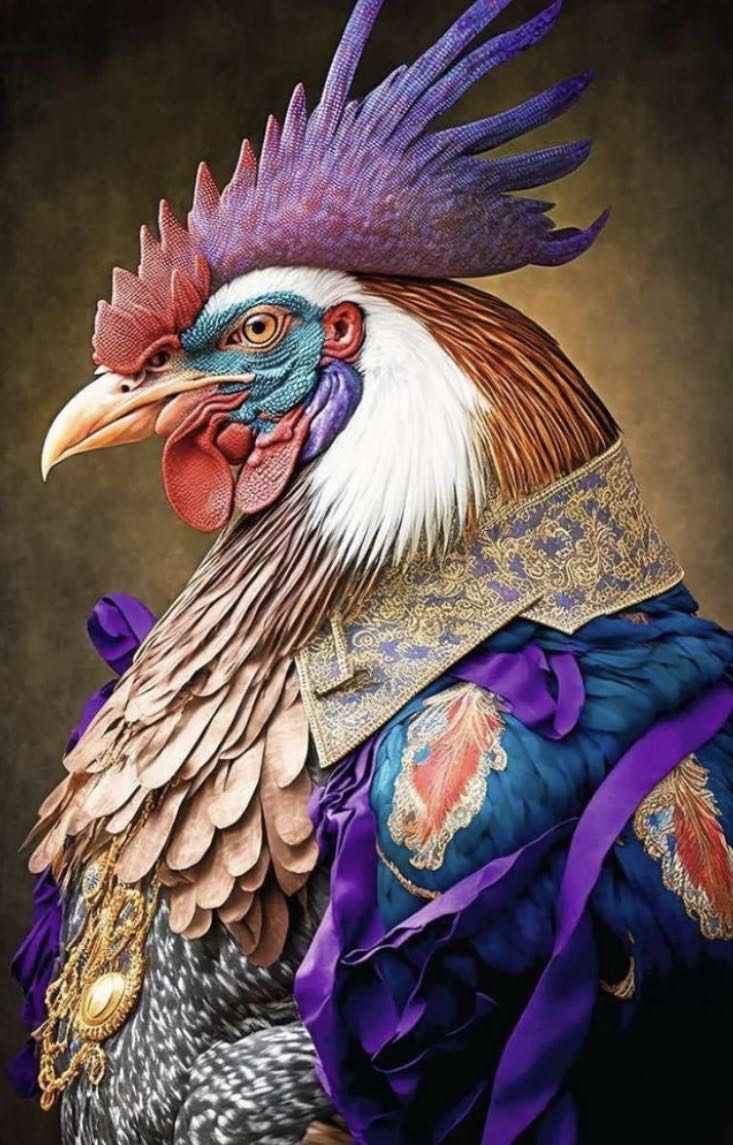 Puzzle Moment: Rooster General - Ravensburger puzzle collectible [Barcode 4005555013235] - Main Image 2