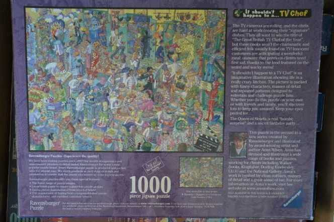 It shouldn’t happen to a...TV Chef - Ravensbuger puzzle collectible [Barcode 100555000064] - Main Image 2