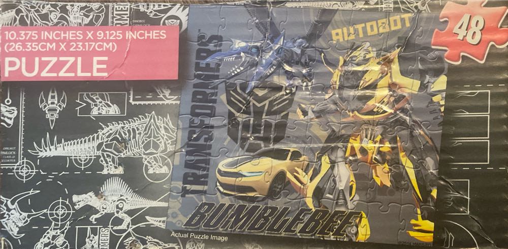 Transformers Bumblebee 48pc Puzzle (10.375” X 9.125”)  puzzle collectible [Barcode 639277015273] - Main Image 2