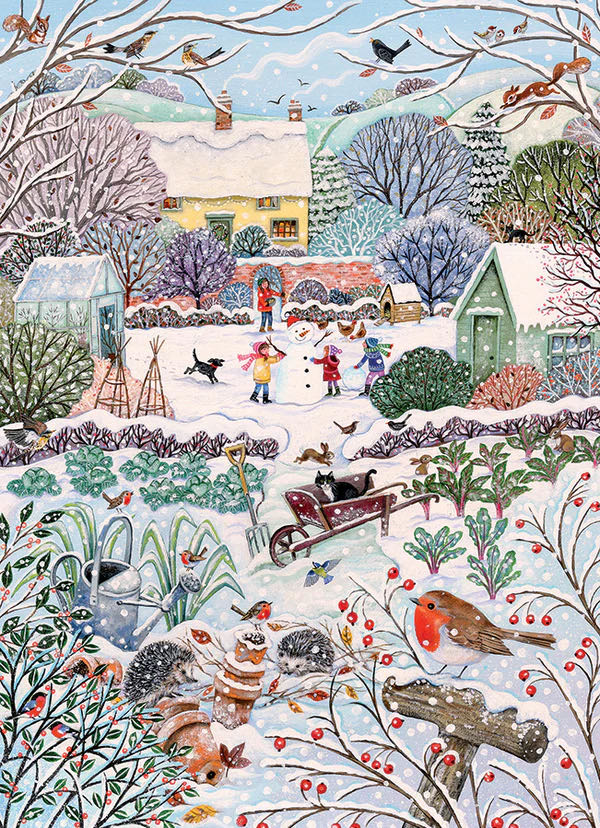 Winter Holidays - Cobble Hill puzzle collectible [Barcode 625012450973] - Main Image 2