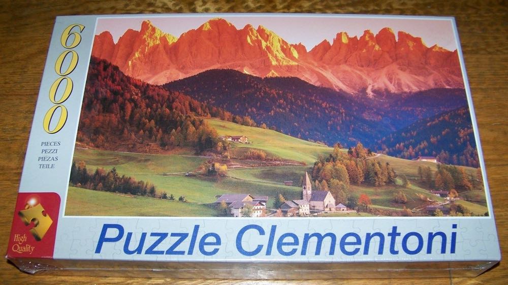 The Dolomites: S Maddelena - Clementoni 🇮🇹 puzzle collectible [Barcode 8005125360031] - Main Image 2