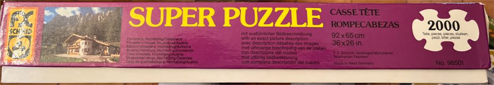 Forester’s House - FX Schmid 🇩🇪 puzzle collectible - Main Image 2