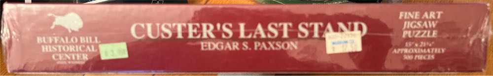Custer’s Last Stand - Buffalo Bill Historical Center puzzle collectible - Main Image 2