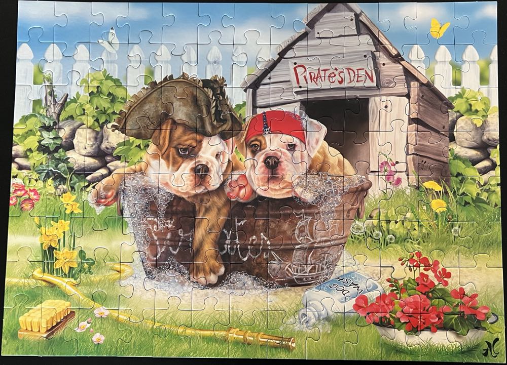 Pirate Pups - SOLD - Ravensburger puzzle collectible [Barcode 4005556106066] - Main Image 2