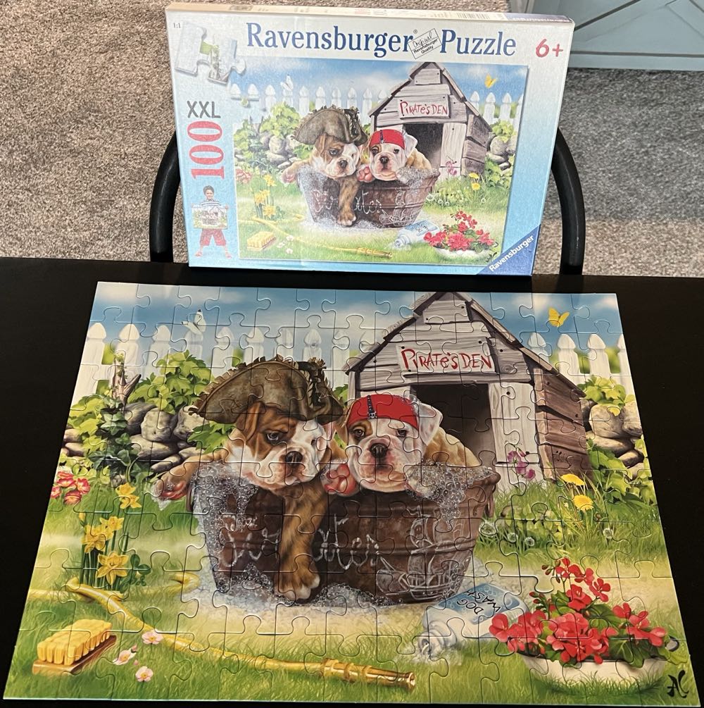 Pirate Pups - SOLD - Ravensburger puzzle collectible [Barcode 4005556106066] - Main Image 3