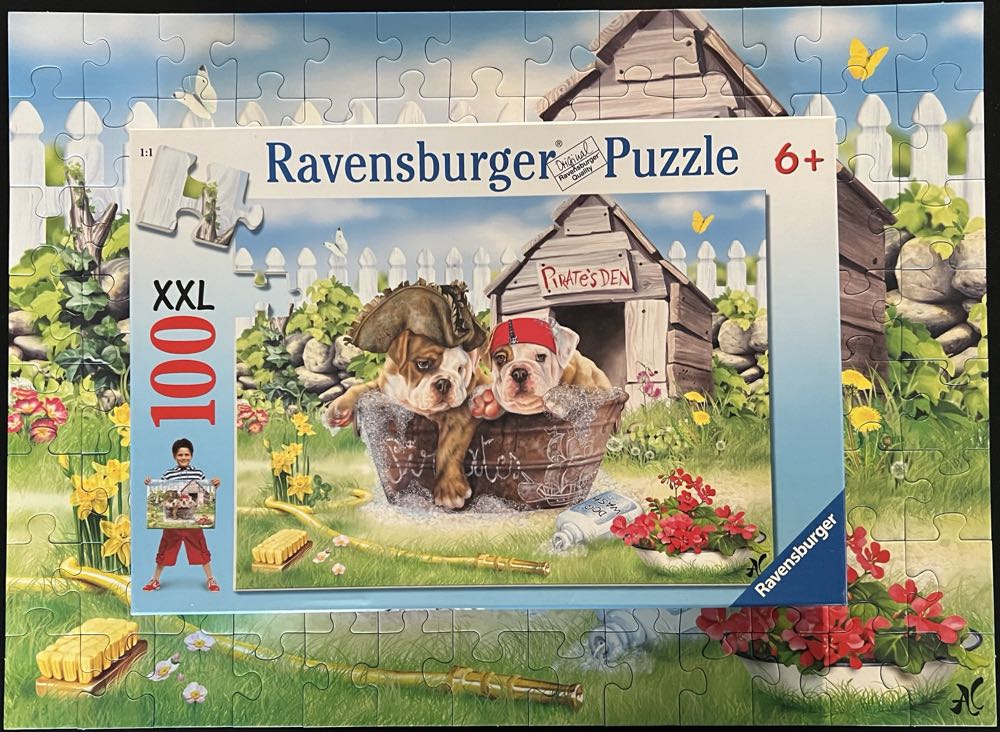 Pirate Pups - SOLD - Ravensburger puzzle collectible [Barcode 4005556106066] - Main Image 4