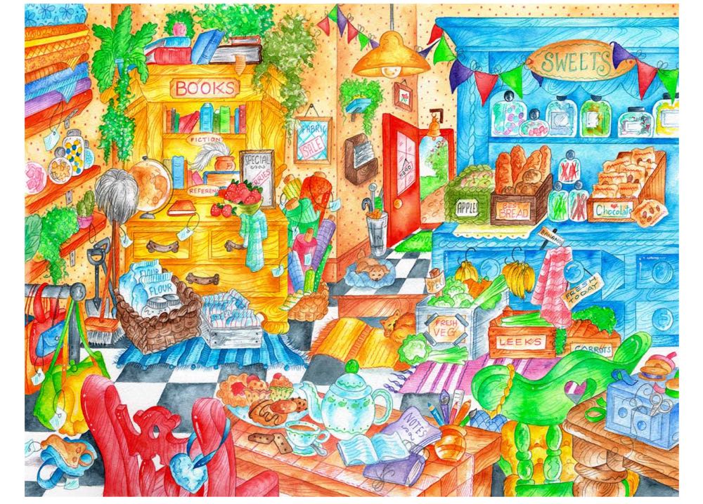 Come In We’re Open  - SunsOut puzzle collectible [Barcode 796780470286] - Main Image 2