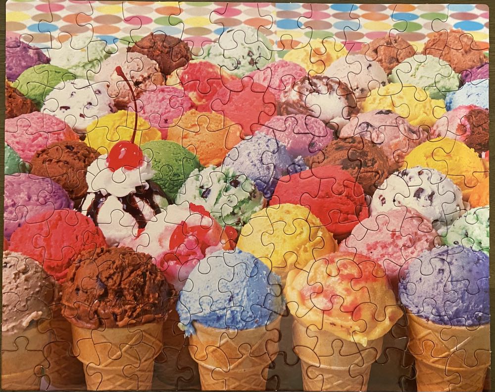 You & Me - Ice Cream Puzzles - Craz-Z-Art puzzle collectible [Barcode 639277886521] - Main Image 3