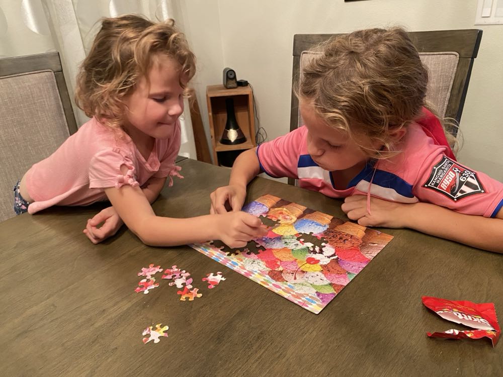 You & Me - Ice Cream Puzzles - Craz-Z-Art puzzle collectible [Barcode 639277886521] - Main Image 4