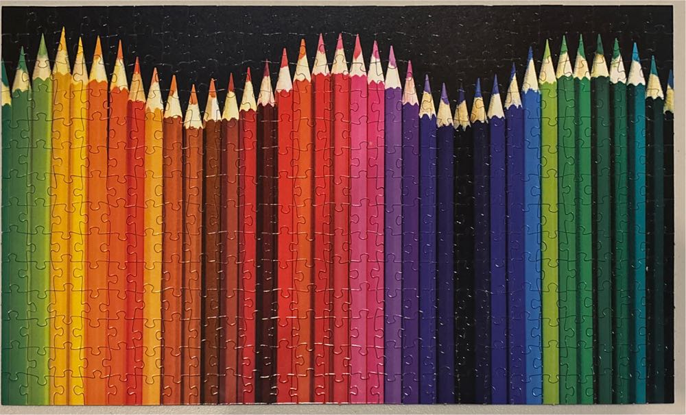 Colorful Pencil Wave - CraZArt puzzle collectible [Barcode 4895145425438] - Main Image 2