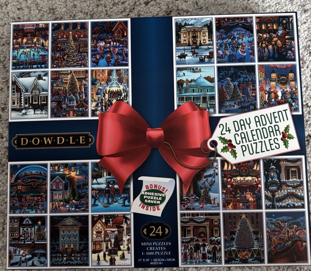Dowdle—Advent Calendar - Dowdle puzzle collectible [Barcode 079346950454] - Main Image 2