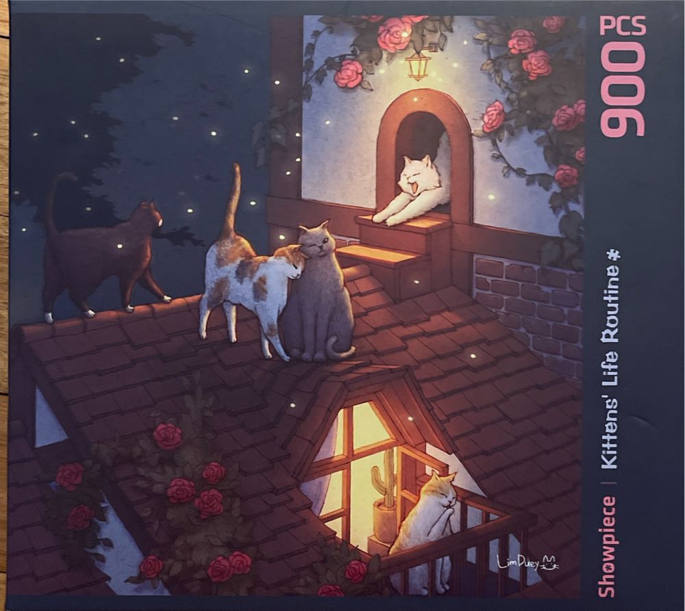 Night On The Roof H3454 - Pintoo puzzle collectible [Barcode 4711299762536] - Main Image 2