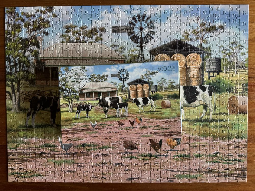 Mother And Calf - Ashdene puzzle collectible [Barcode 9314689903417] - Main Image 3