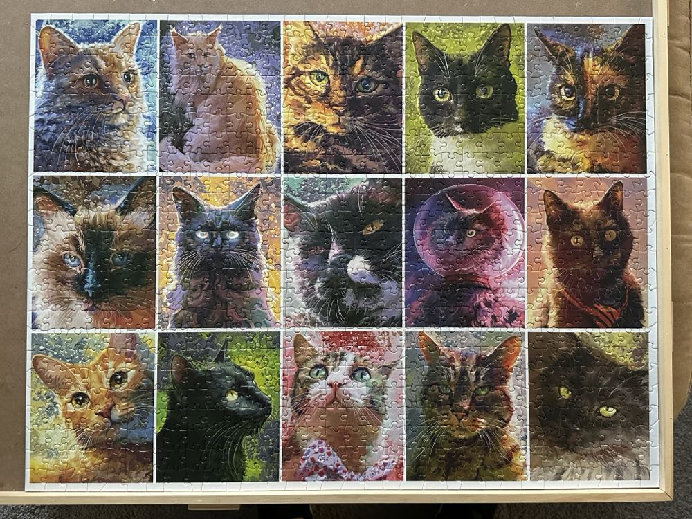 Cats - Cats Candids - Buffalo puzzle collectible [Barcode 079346178032] - Main Image 2
