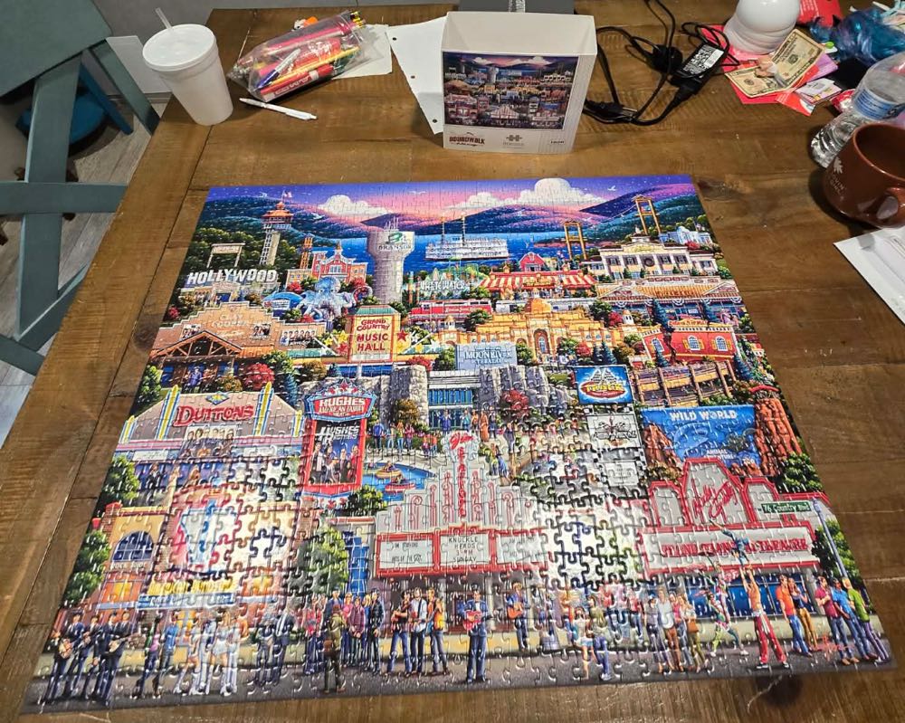 Branson ✅ - Boardwalk puzzle collectible [Barcode 671095405638] - Main Image 2