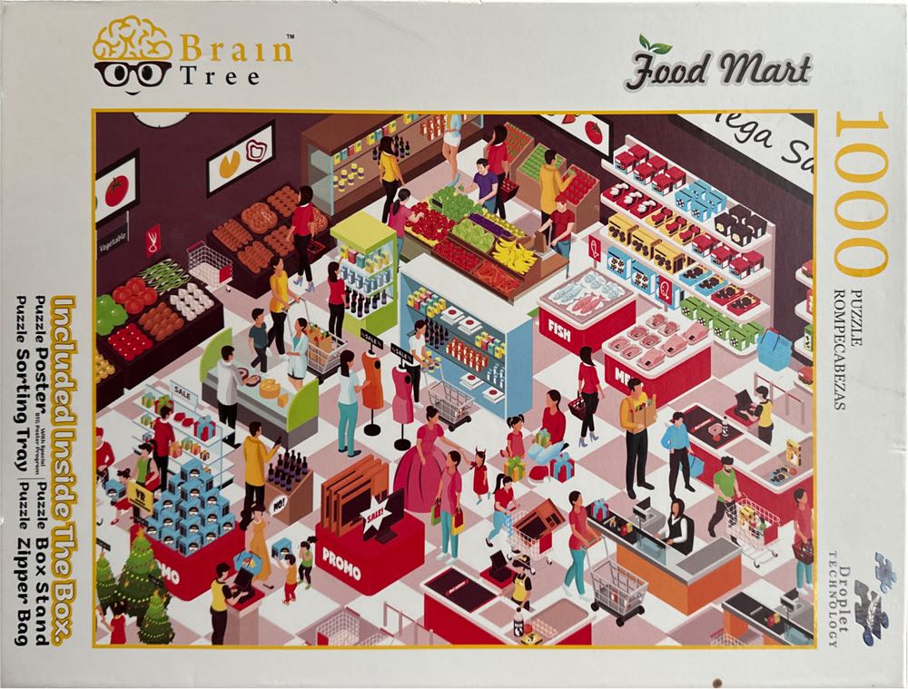 Food Mart - Brain Tree puzzle collectible [Barcode 8906139540689] - Main Image 3