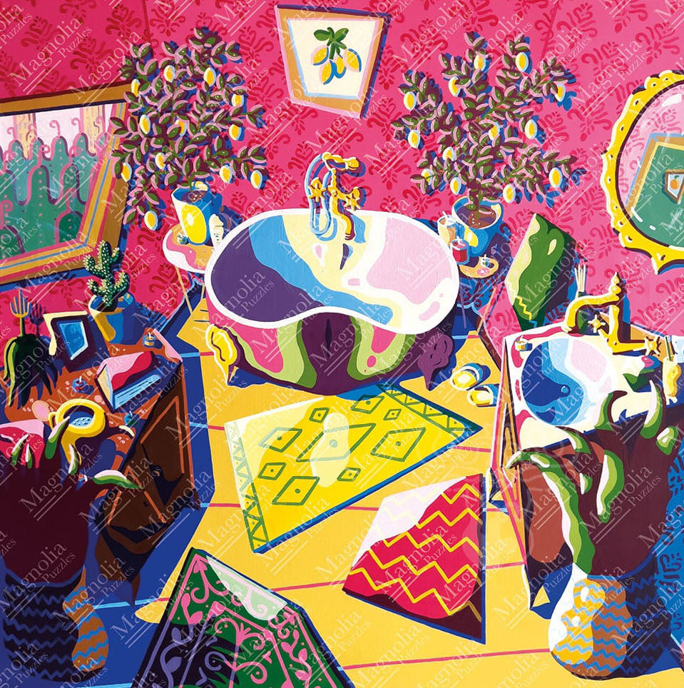 Lemon Moon - Magnolia puzzle collectible [Barcode 8699375068658] - Main Image 2