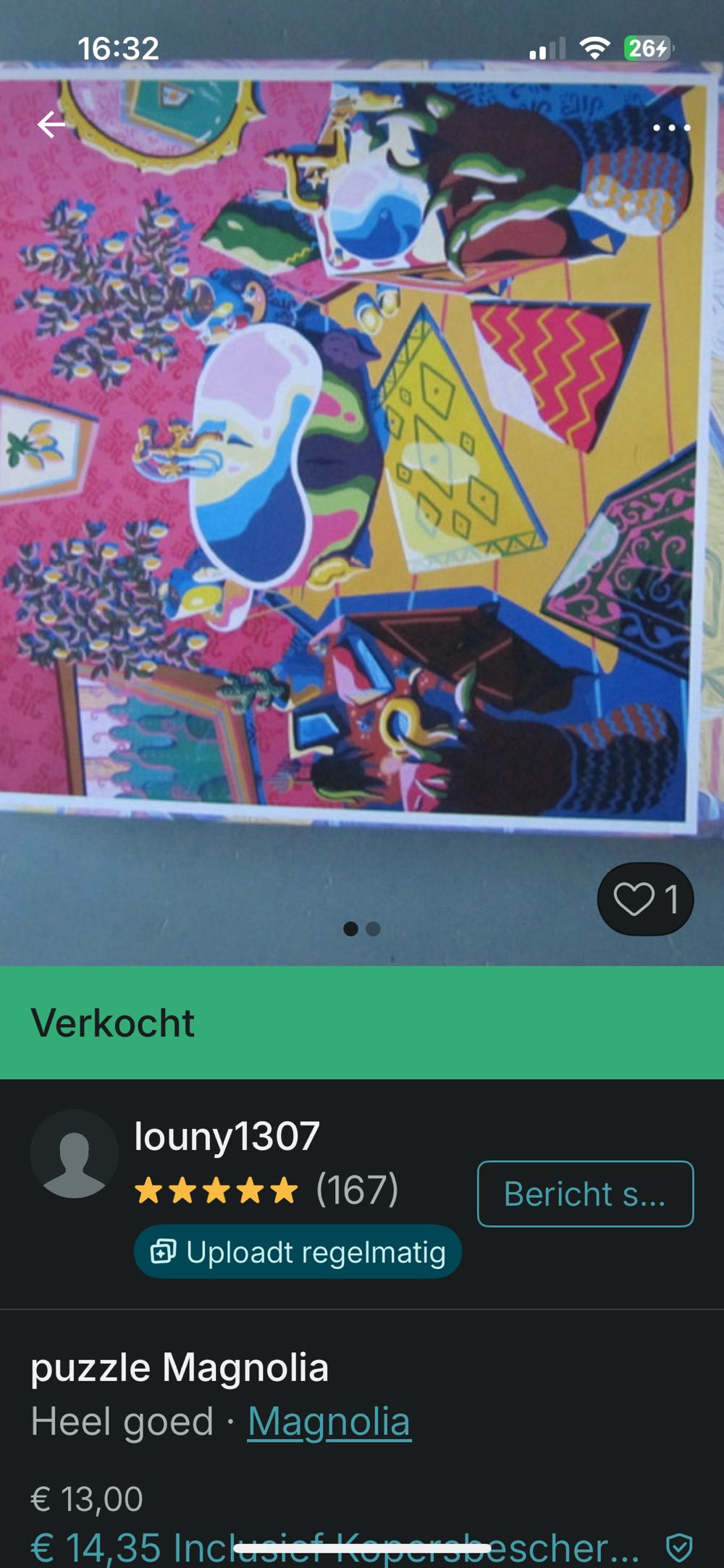 Lemon Moon - Magnolia puzzle collectible [Barcode 8699375068658] - Main Image 4