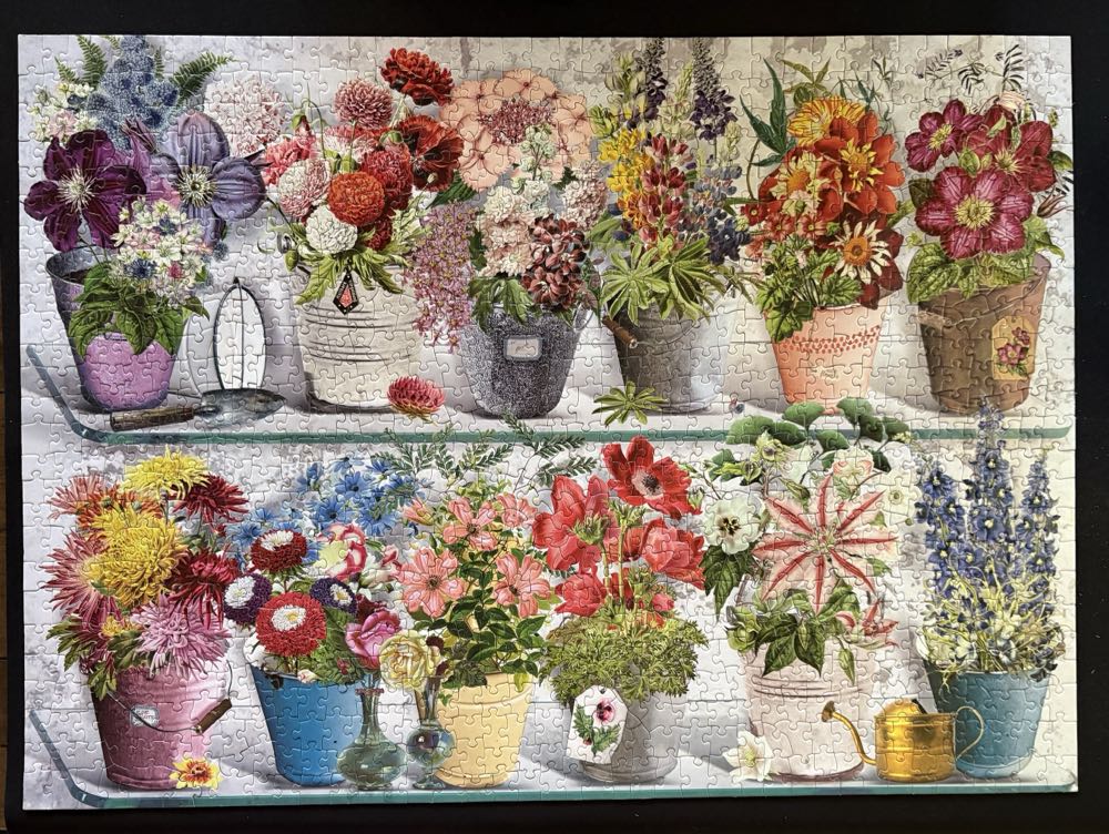 Beaucoup Bouquet  - Cobble Hill puzzle collectible [Barcode 625012400848] - Main Image 2