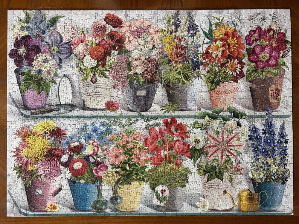 Beaucoup Bouquet  - Cobble Hill puzzle collectible [Barcode 625012400848] - Main Image 3