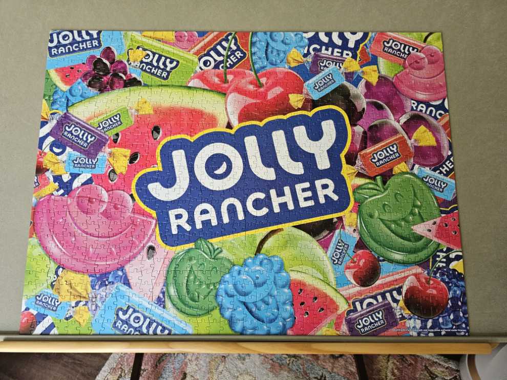 Jolly Rancher Collage-TRADED - Buffalo 🇺🇸 puzzle collectible [Barcode 079346134335] - Main Image 2