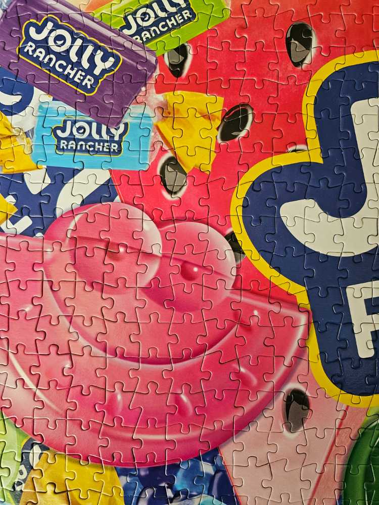Jolly Rancher Collage-TRADED - Buffalo 🇺🇸 puzzle collectible [Barcode 079346134335] - Main Image 3