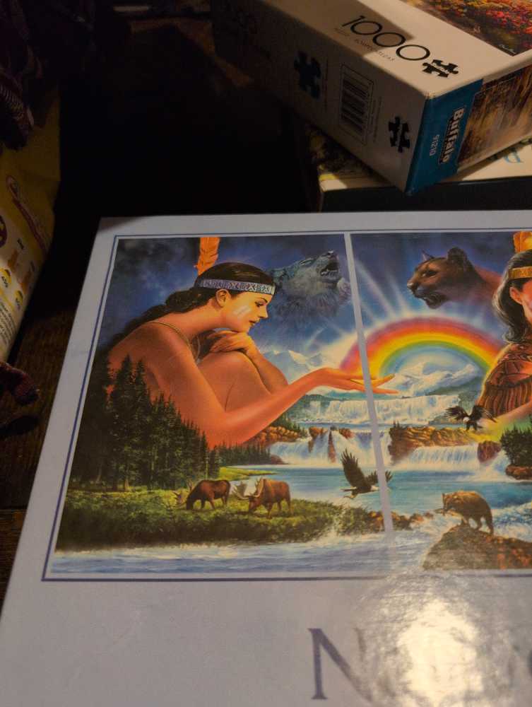 Native American Spirits - Express Gifts Ltd. puzzle collectible - Main Image 2