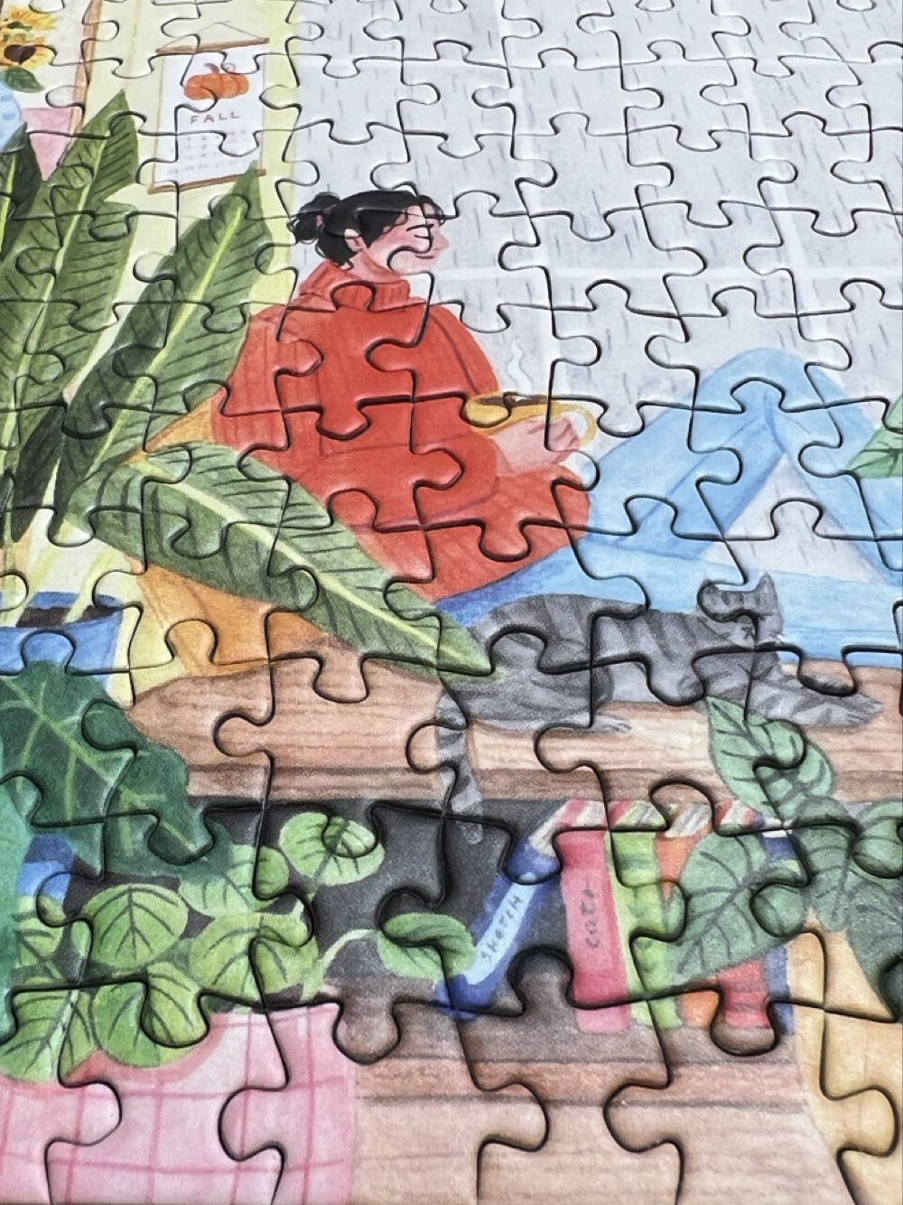 Rainy fall - La Box Trevell puzzle collectible [Barcode 3760389490942] - Main Image 2