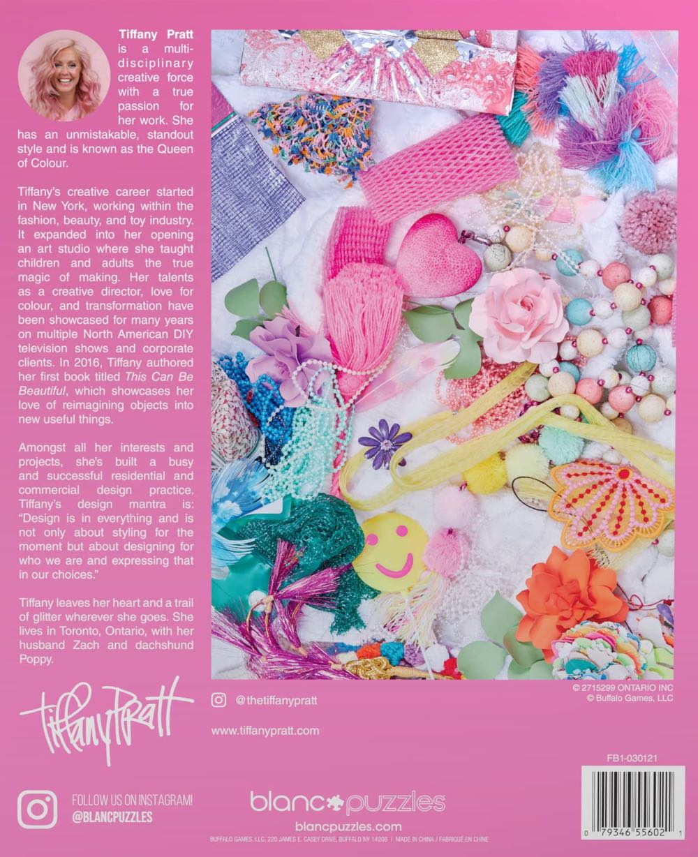 Crafty Cornucopia - Blanc By Buffalo puzzle collectible [Barcode 079346556021] - Main Image 3