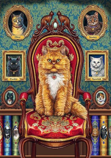 Mad About Cats 🟦 - Trefl puzzle collectible [Barcode 5900511108965] - Main Image 2