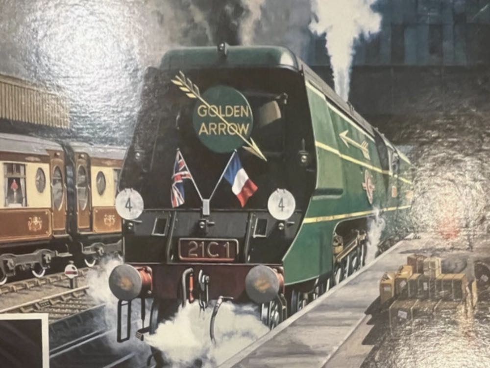 Bon Voyage - The Golden Arrow And La Fleche D’or - Falcon de luxe puzzle collectible [Barcode 5011145038945] - Main Image 2