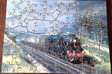 British Railway’s Last Steam-Hauled Train - Wentworth Wooden Puzzles puzzle collectible - Main Image 2