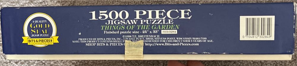 Things Of The Garden - Bits & Pieces 🇺🇸 puzzle collectible [Barcode 704812302849] - Main Image 2