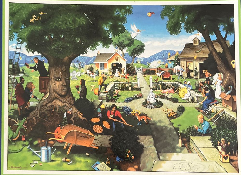 Things Of The Garden - Bits & Pieces 🇺🇸 puzzle collectible [Barcode 704812302849] - Main Image 3