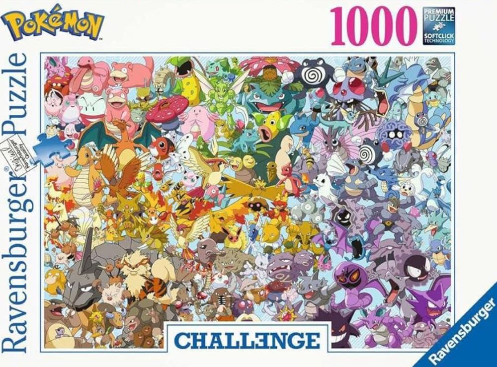 Pokemon Challenge  - Ravensburger puzzle collectible [Barcode 4005555004608] - Main Image 2