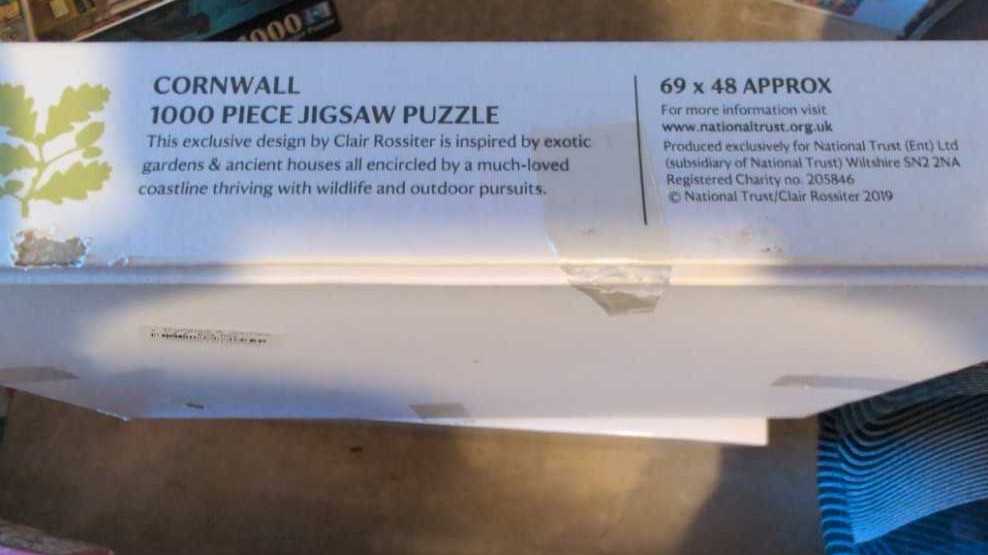 Cornwall - National Trust puzzle collectible [Barcode 5054795135596] - Main Image 2