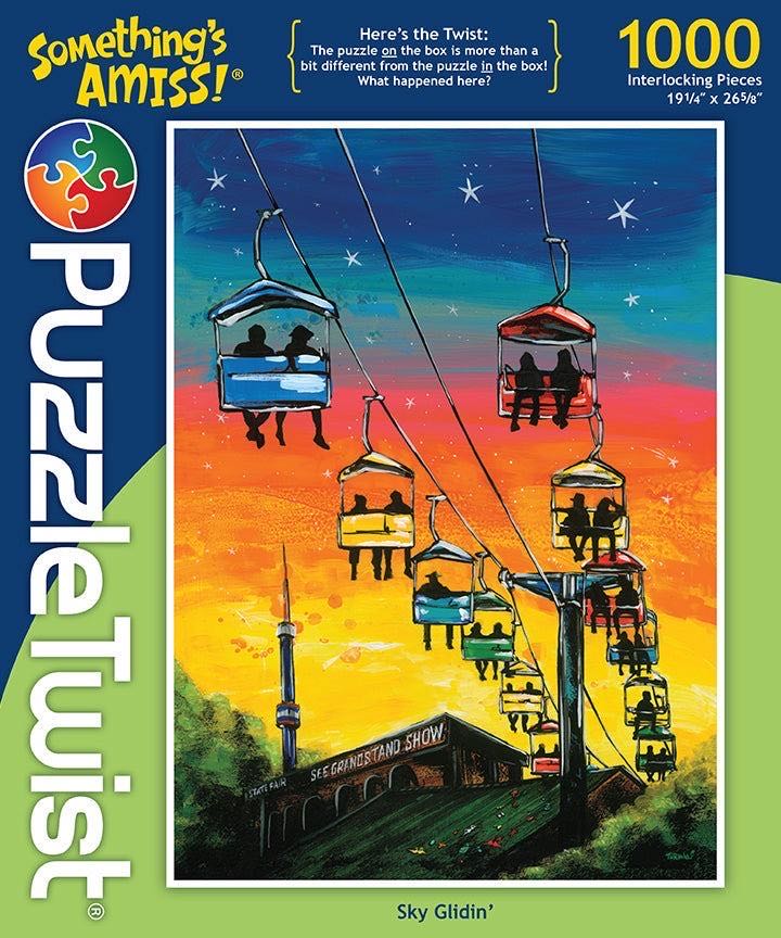Something’s Amiss : Sky Glidin’ - PuzzleTwist puzzle collectible [Barcode 614399102094] - Main Image 2
