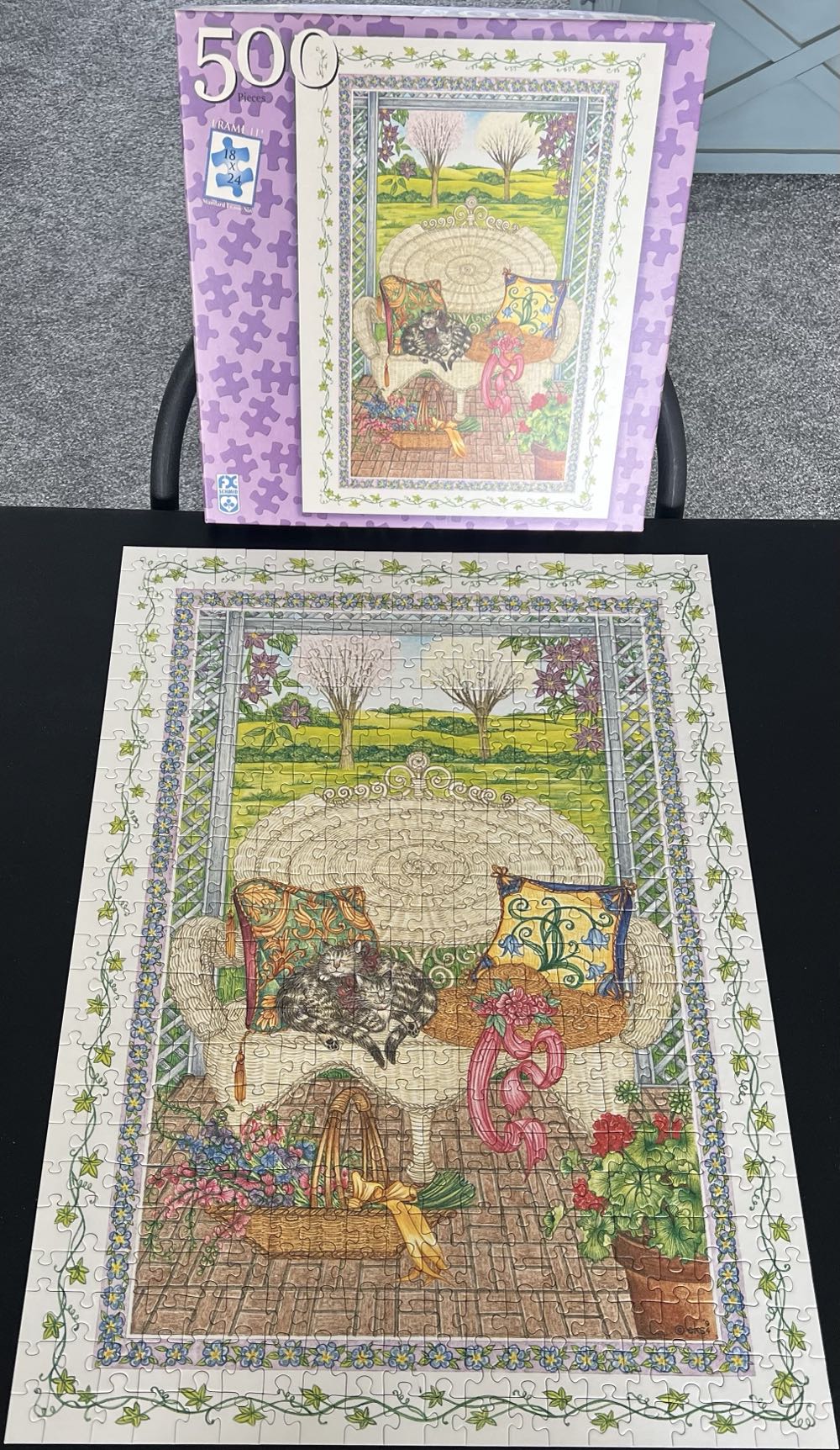 Cat Nap - 1017, 2/12/26 - FX Schmid puzzle collectible [Barcode 099252784004] - Main Image 3