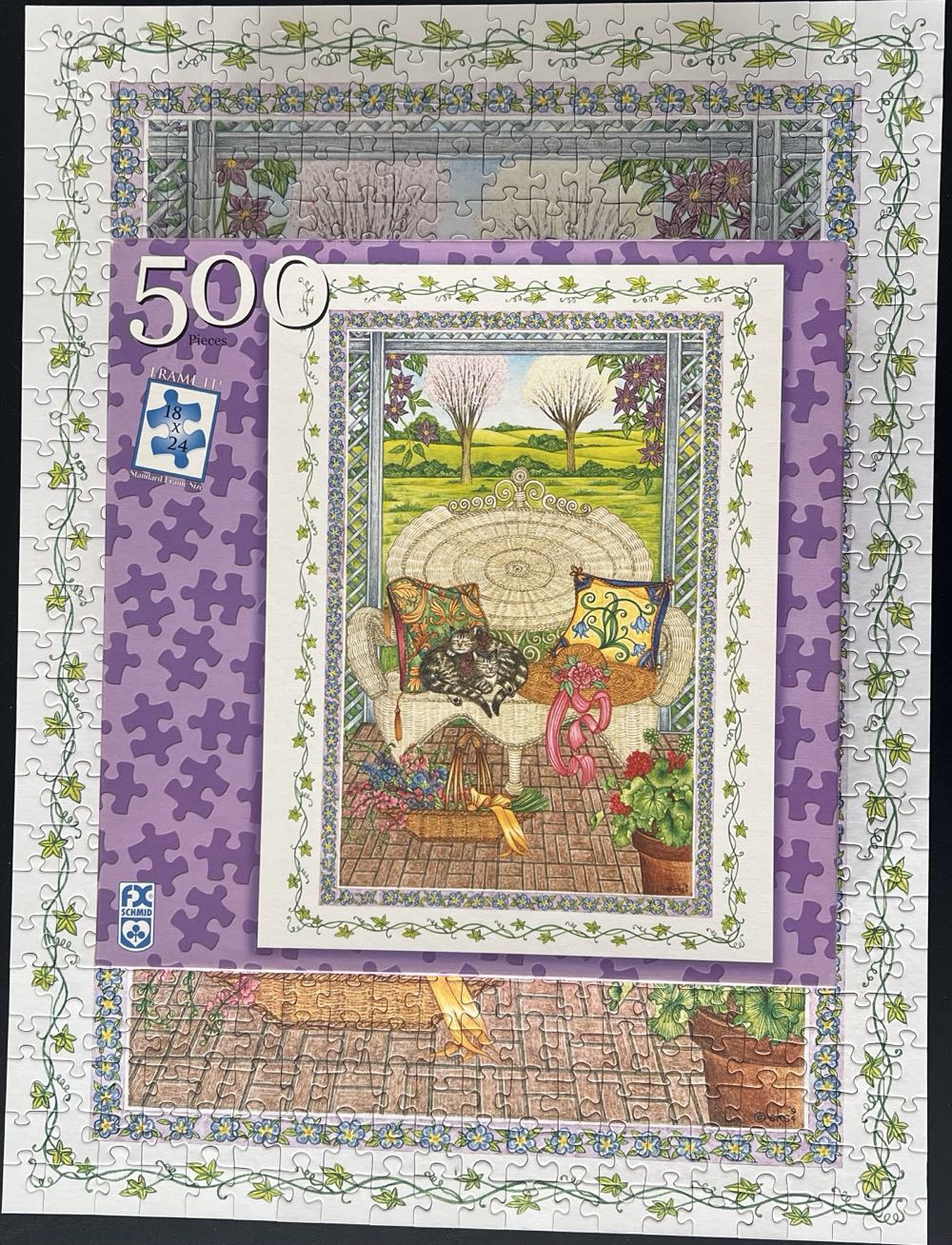 Cat Nap - 1017, 2/12/26 - FX Schmid puzzle collectible [Barcode 099252784004] - Main Image 4