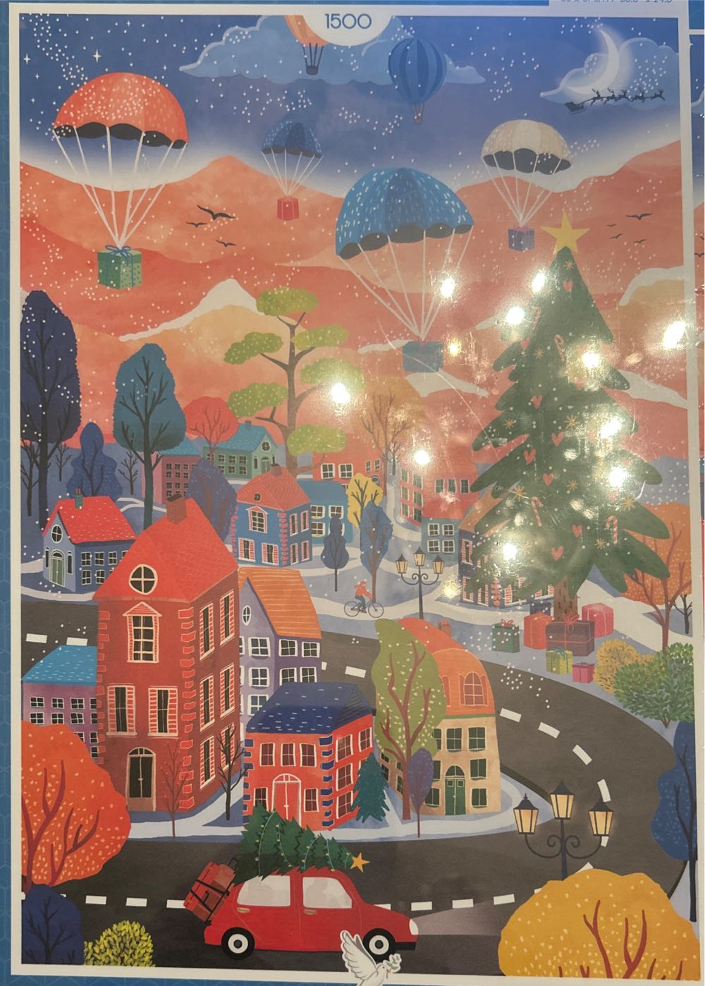 Chronicle Books Catffirmations Portable Puzzle: 500-piece Jigsaw & Canvas Pouch