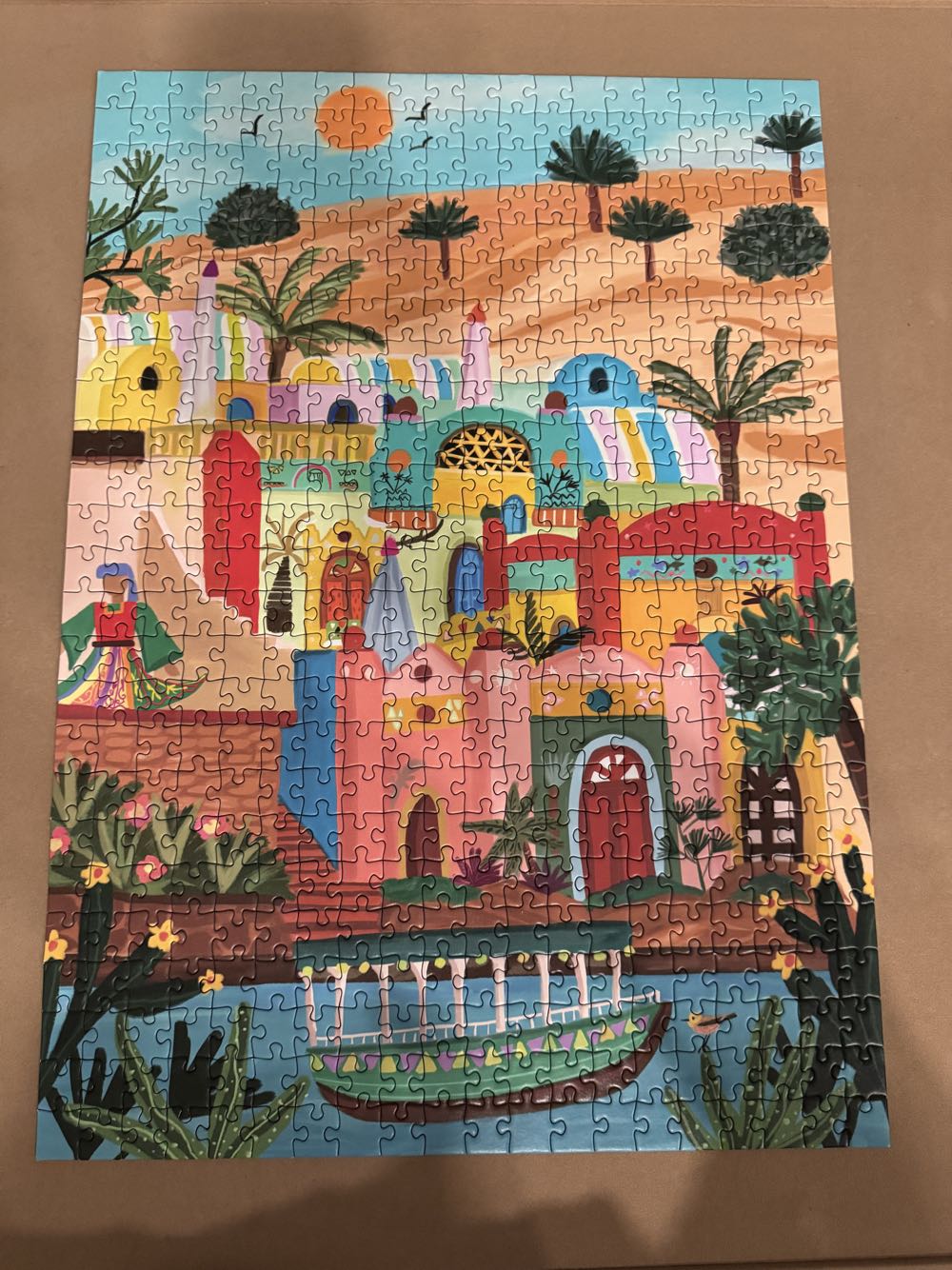 The Nubian Village ✅ - Pieces & Peace puzzle collectible [Barcode 3770001401621] - Main Image 2