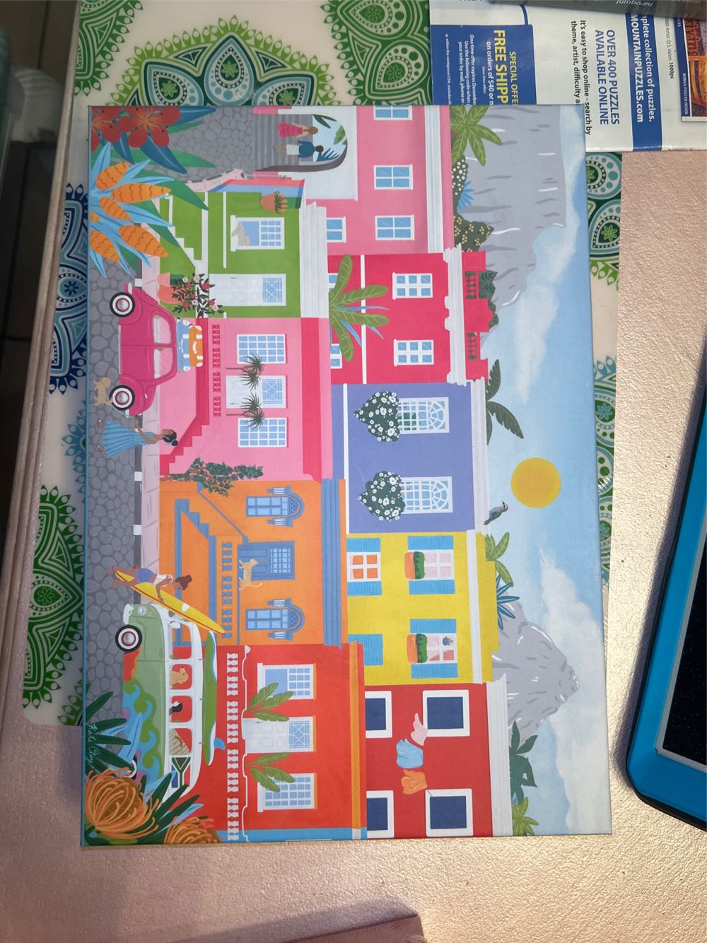 Bo-Kaap Mosaic - Oll’oe puzzle collectible - Main Image 2