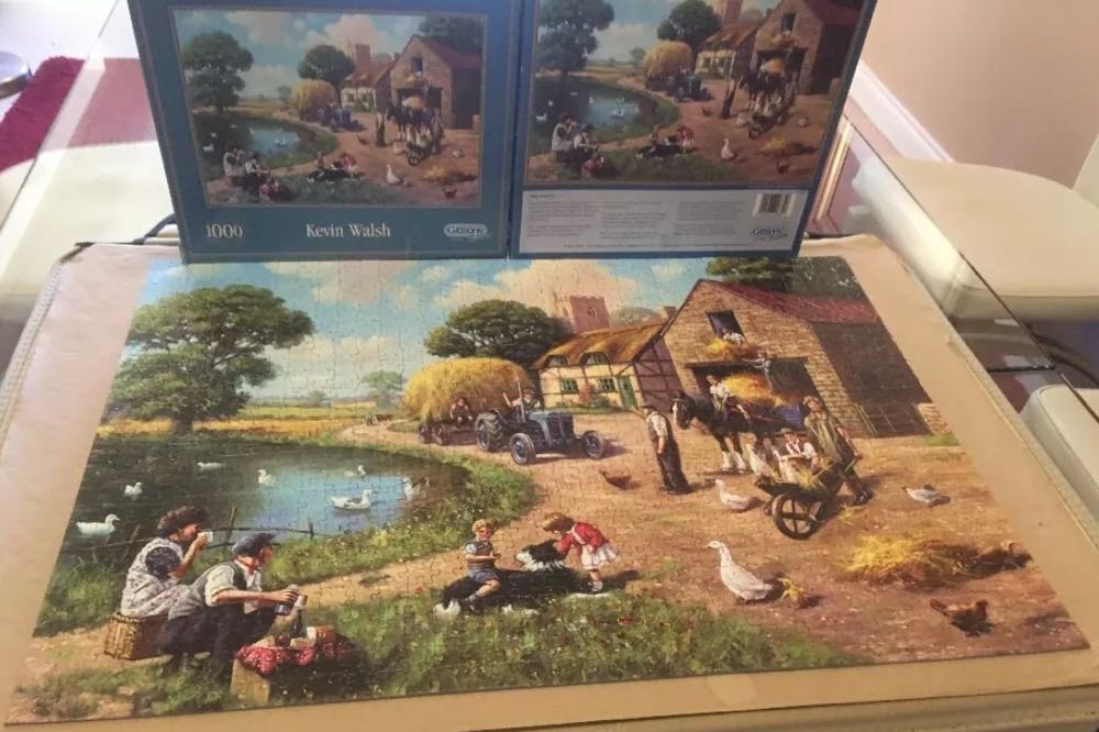 Harvest Time - Gibsons Puzzles puzzle collectible [Barcode 5012269008357] - Main Image 3