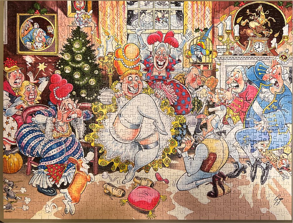 Jumbo Puzzel True Love! 950 Stukjes Wasgij Oz Christmas  puzzle collectible [Barcode 8710126018187] - Main Image 2