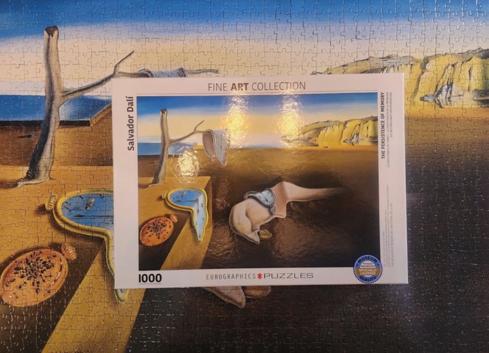 The Persistence Of Memory🟦 - EuroGraphics puzzle collectible [Barcode 0628136608459] - Main Image 4
