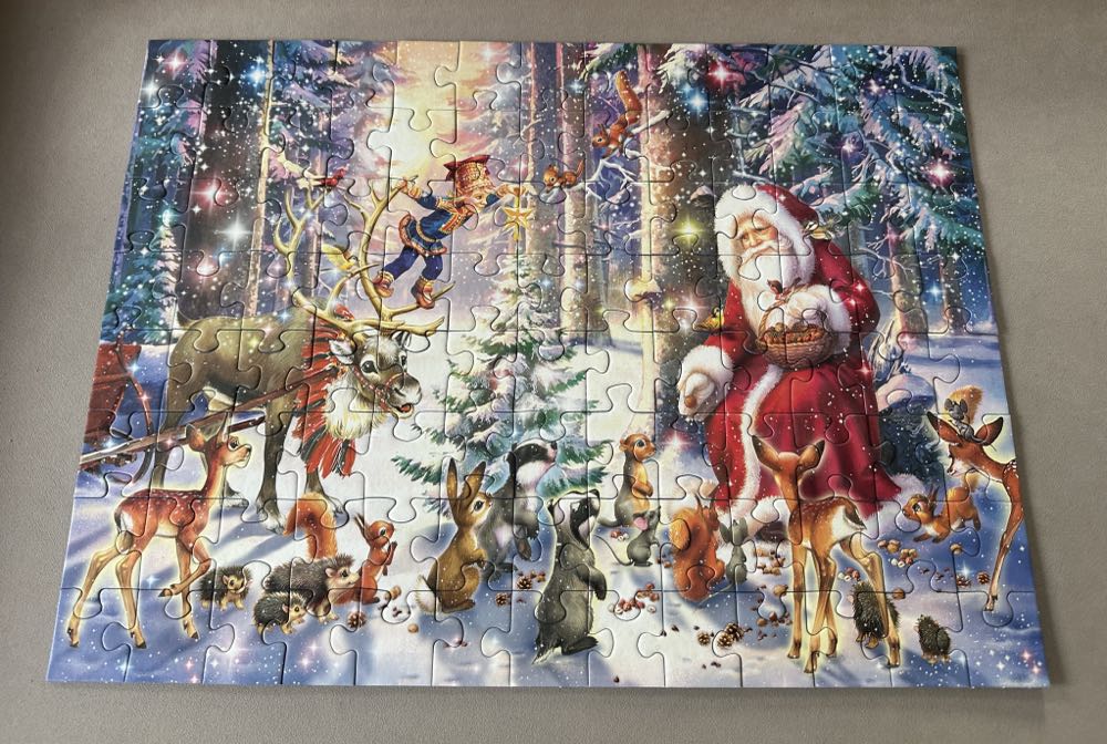Christmas In The Forest - Ravenburgers puzzle collectible [Barcode 4005556129379] - Main Image 2