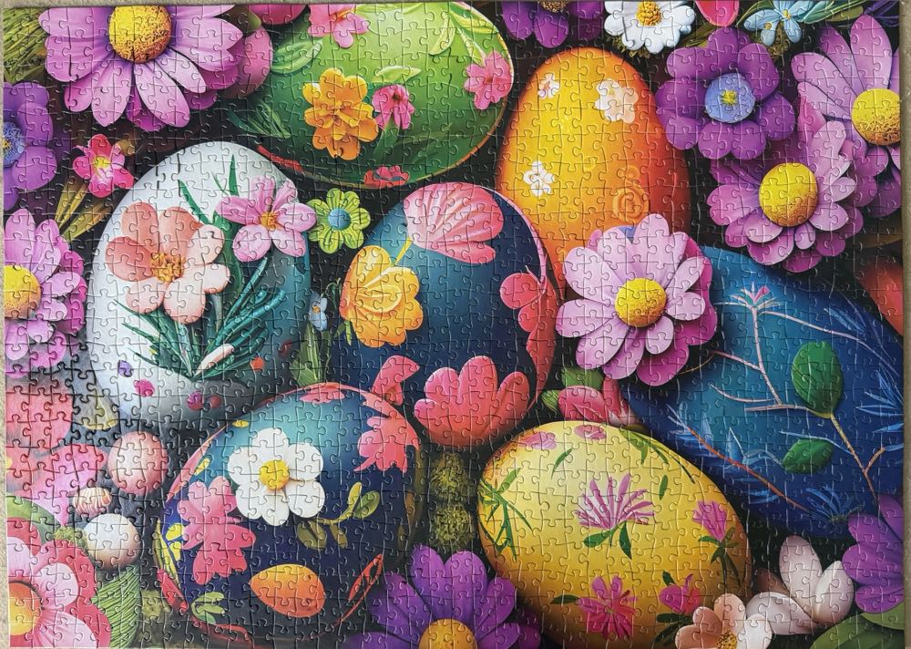 Easter Colorful Eggs - Hua Dada puzzle collectible - Main Image 2
