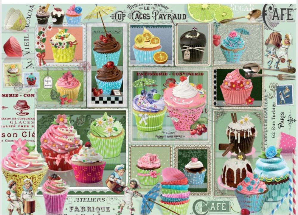 Cupcakes - Grafika Art Collection puzzle collectible [Barcode 3663384333804] - Main Image 2