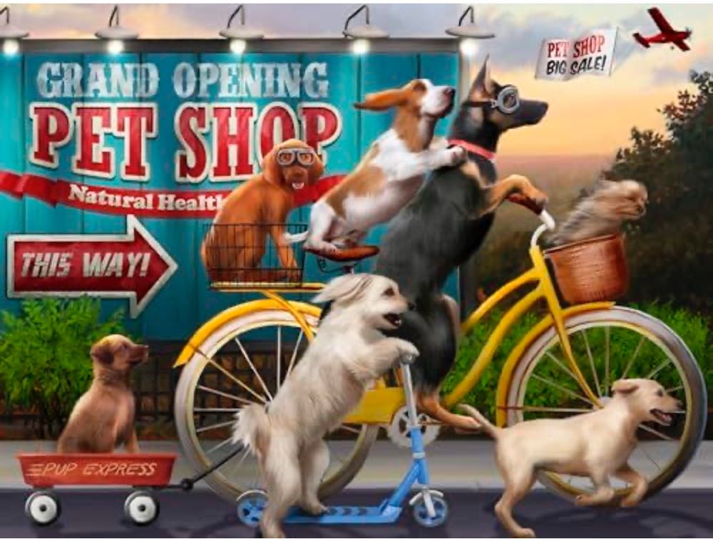 Off To The Market Annie H  - Ceaco puzzle collectible [Barcode 021081242745] - Main Image 2